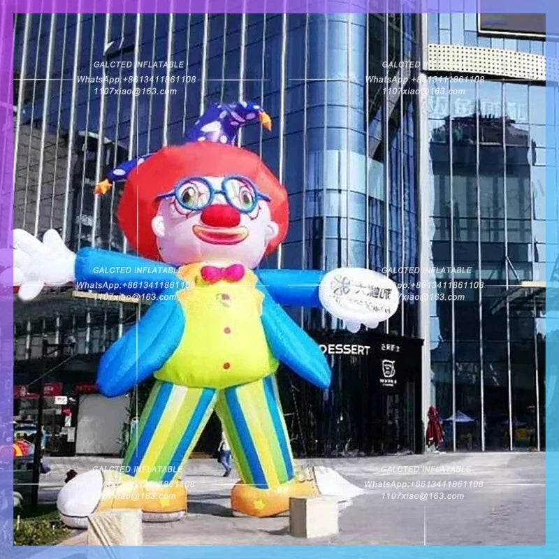Holiday Shopping Mall Event Decoration Funny Inflatable Clown