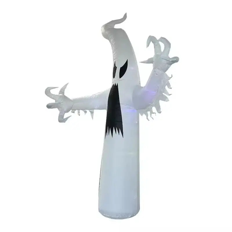 Inflatable Scary 4M Giant Halloween Flying Ghost With Build-In Led For Outdoor Halloween Party Yard, Garden, Lawn Decoration