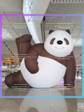 chinese animal air blow wildlife Popular inflatable panda  forest huge pandas decoration