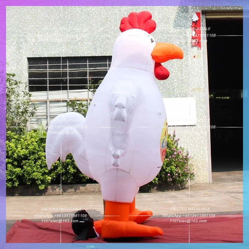 Cartoon Chicken Animal Model Inflatable Toys For Event Party Advertising And Publicity Can Be Customized-Toys