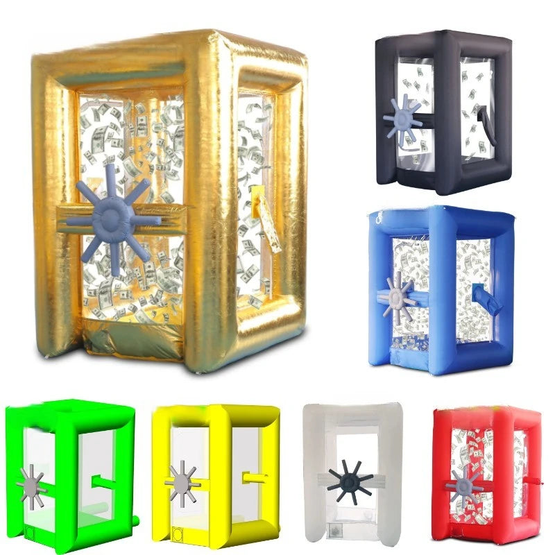 Promotion Advertising Inflatable Cash Grabber Quick Inflated Money Grabber Money Grabbing Pavilion for Business Event
