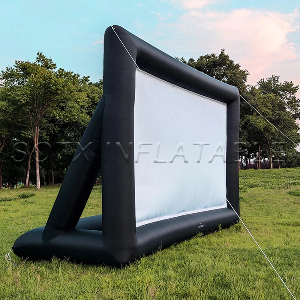 Cinema for events Giant Inflatable Projector Movie Screen16:9 Outdoor Home Backyard inflatable Theatre Film Projection Screen