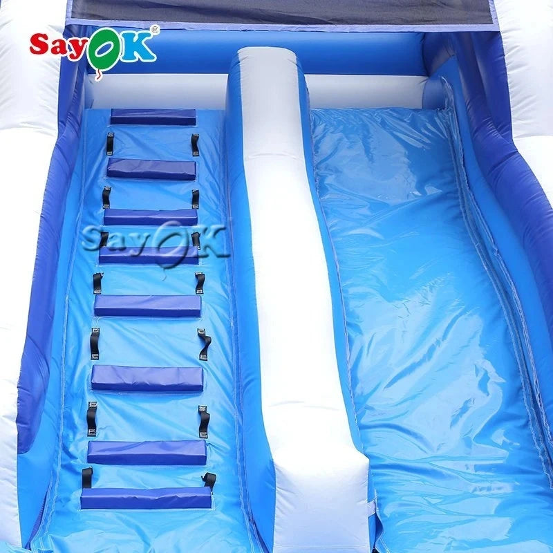 Large Inflatable Water Slide Park 6m Heavy-Duty Inflatable Climbing Bounce with Silde for Kids Outdoor Park Events
