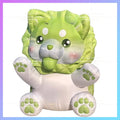 animal baby air blow pet for market Cute inflatable vegetable dog green promotion decoration