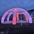 Wedding Decorations 10 m Diameter Dome Inflatable Led Tent For Party,Event and