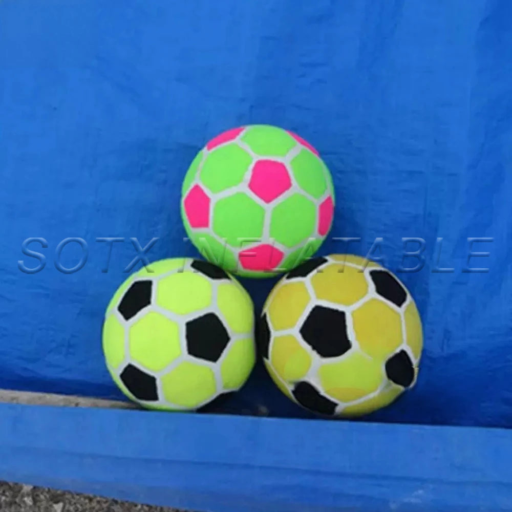 Board With Sticky Balls Outdoor Human Game Inflatable Football Dartboard For Children Party Adult Soccer Target Kick Dart