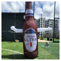 Inflatable Beer Bottle With Blower Giant Outdoor Advertising Display For Grand Opening And Sports Event