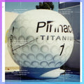 inflatable golf ball Huge ground decor  with branding name for event advertising