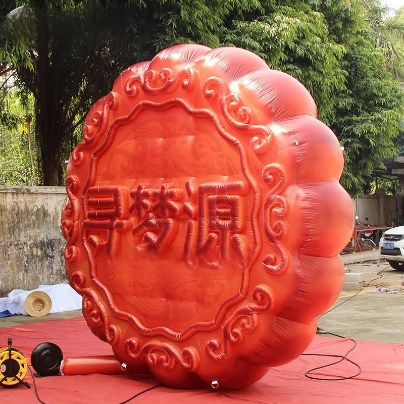 Customized Inflatable Mooncake, Inflatable Moon Cake For Advertising