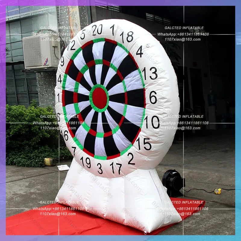 Dart board for event Inflatable Toys 2.2 meters high  / stands type inflatable dart game -toys