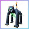 Inflatable Black Cat Arch Halloween Customized 3.2x2.5x4 Meters  Decoration For Sale