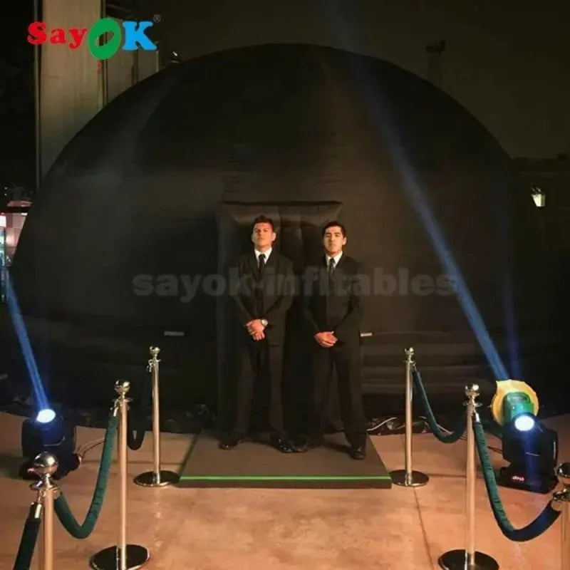 Giant Inflatable Planetarium Projection Dome Planetarium Dome Tent With Floor Mat For Outdoor School Teaching Planetarium