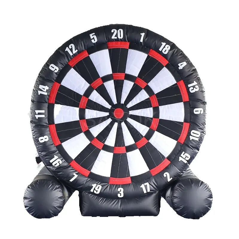 School Children Adults PVC Inflatable Soccer Darts Board Giant Inflatable Football Dart Board Soccer Game with Balls for