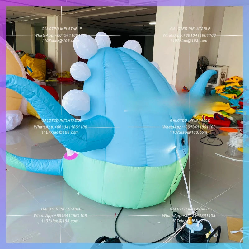 atmosphere activities mall  Amusement park bar KTV theme plaza decorated with inflatable little monster gas model