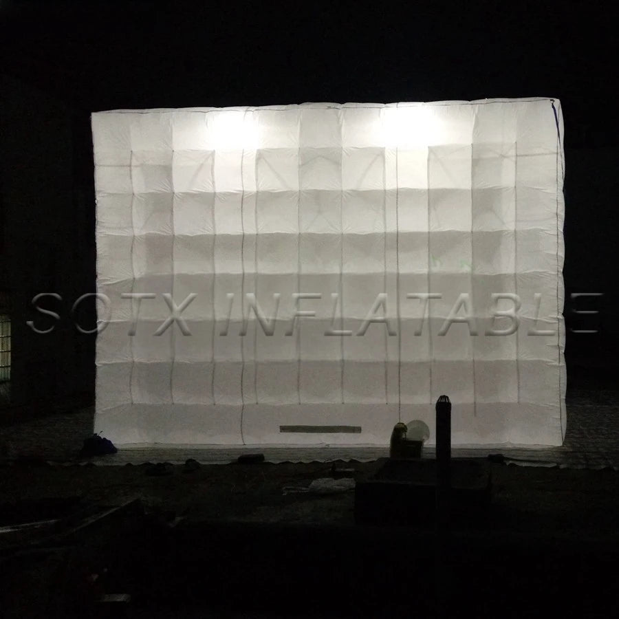 Business/Private Use Portable Inflatable Air Cube Tent Fancy Inflatable Tent House for Event
