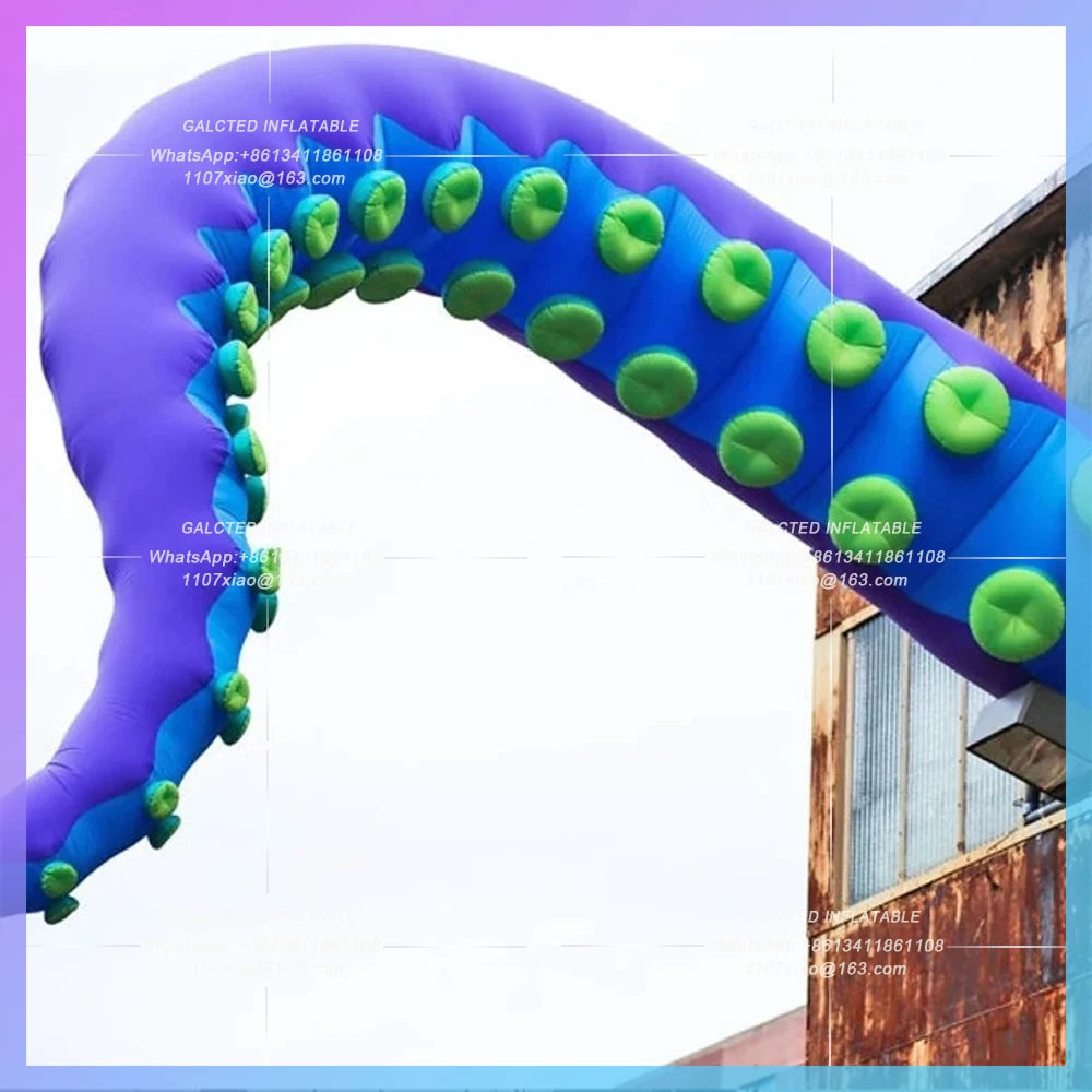inflatable octopus tentacles with affordable price Elegant super giant  inflatable octopus arm for Halloween decoration