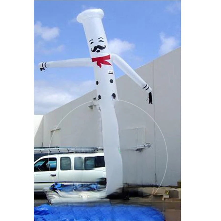 man air dancer cooker shape flying inflatable tube