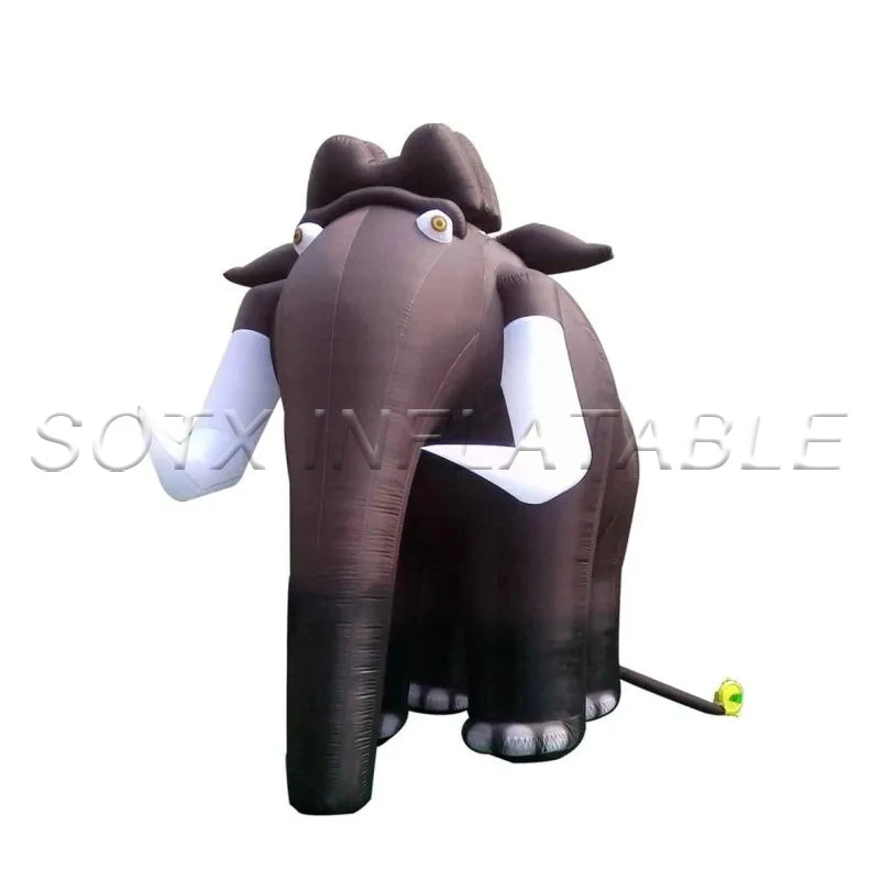 Commercial Use Giant Inflatable Elephant 6.6x4.4mH Inflatable Elephant Animal Cartoon Model for Advertising
