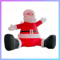 christmas older festive celebration Huge inflatable santa claus decoration