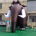 Commercial Use Giant Inflatable Elephant 6.6x4.4mH Inflatable Elephant Animal Cartoon Model for Advertising
