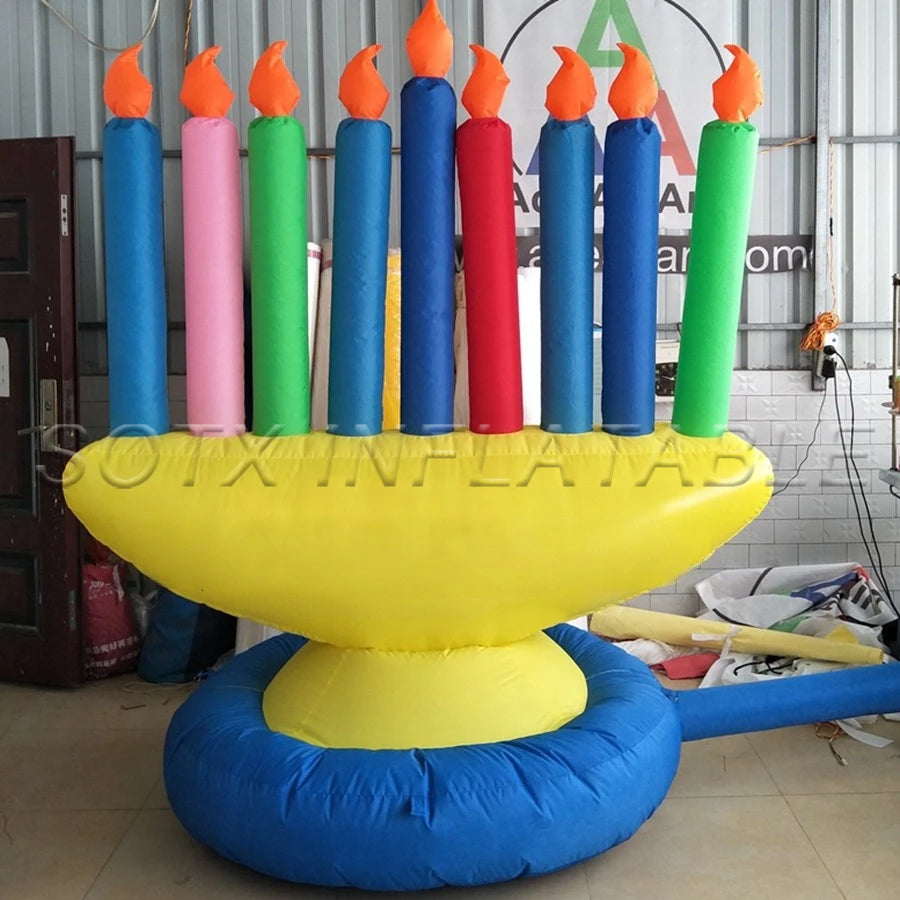 For Jews Holiday Giant Inflatable Hanukkah Decorations