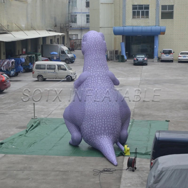 Promotion Events 3.5m/5mH Inflatable Dinosaur Decoration Giant Inflatable Cartoon Dinosaur Model for Show Advertising