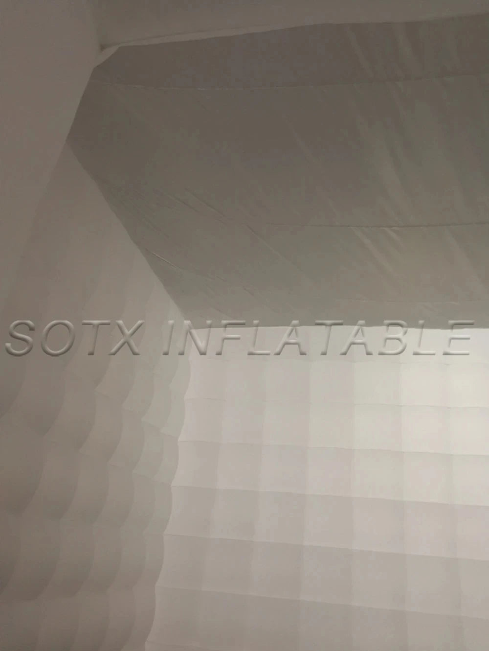or Trade Show Outdoor White Portable Inflatable Square Tent Marquee with LED changing light /Inflatable cube Tent for Party