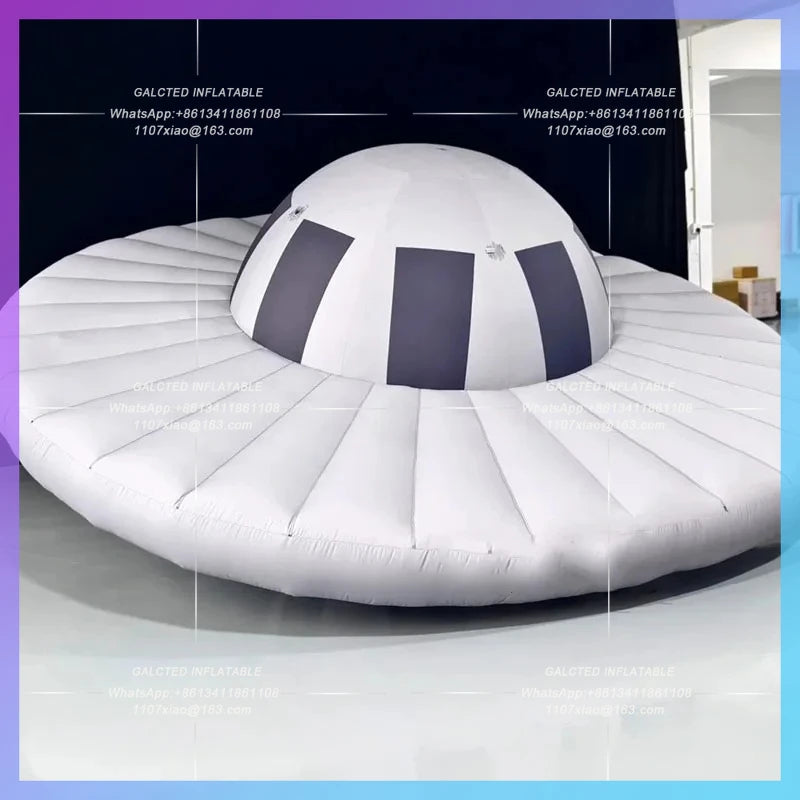 UFO Flying Saucer Air Model Inflatable cartoon simulation creative  Science and Technology Festival Fantasy Fantasy space-themed