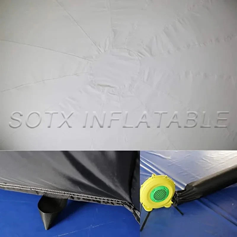Teaching Planetarium Giant Inflatable Planetarium Projection Dome Planetarium Dome Tent with Floor Mat for Outdoor School