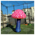 Inflatable Mushroom With Blower Giant Outdoor Advertising Display For Themed Event And Carnival Promotion