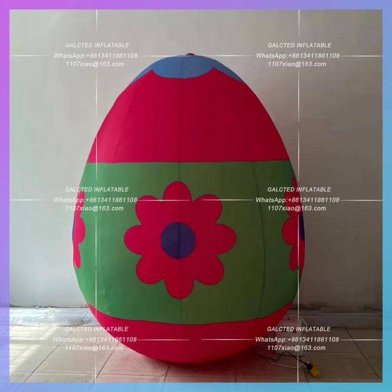 Inflatable Egg Event Promotion Easter Decoration  Giant Colorful Egg Balloon Inflatable Easter Egg