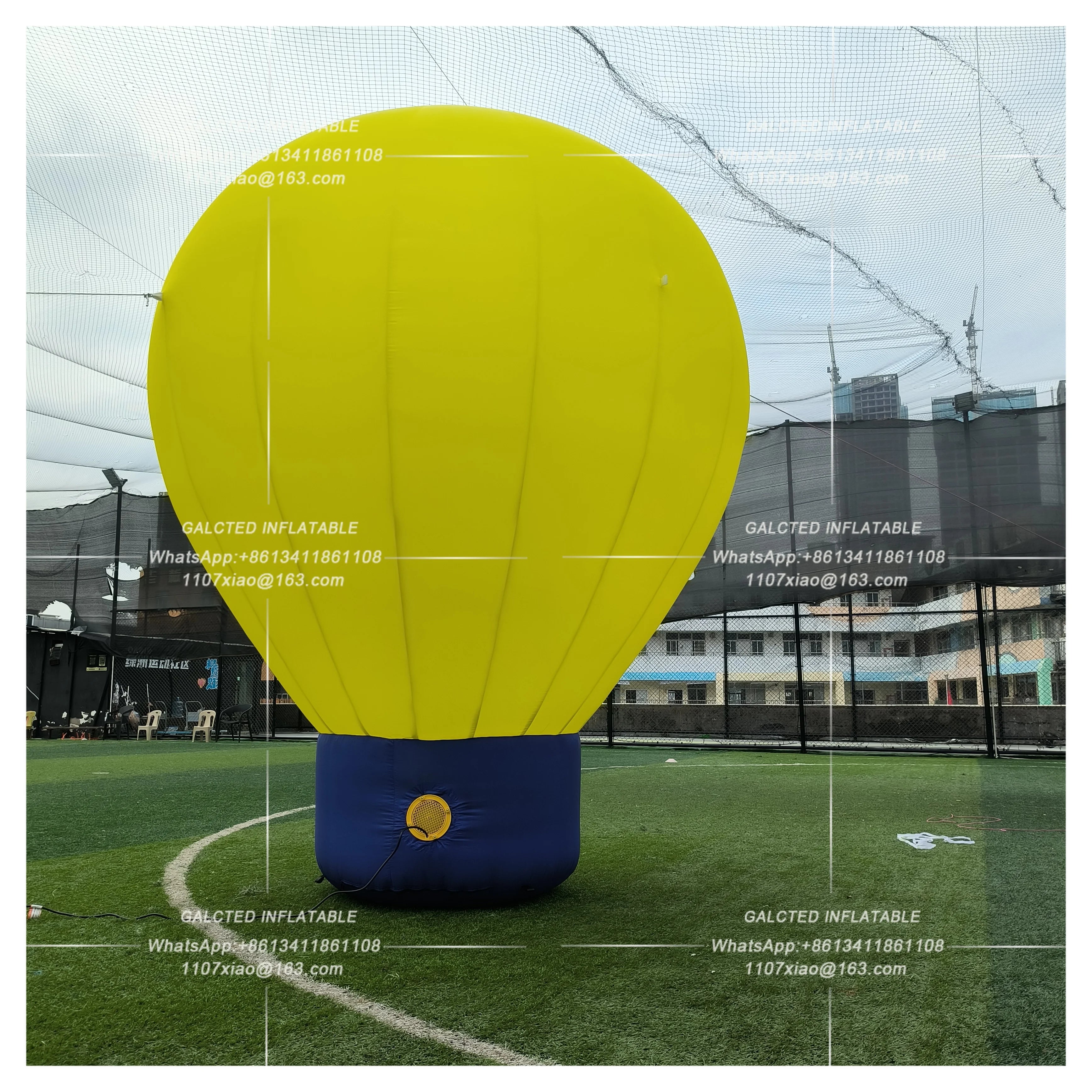 Inflatable Grand Opening Balloon With Blower Giant Outdoor Advertising Event Display For Promotion And Store