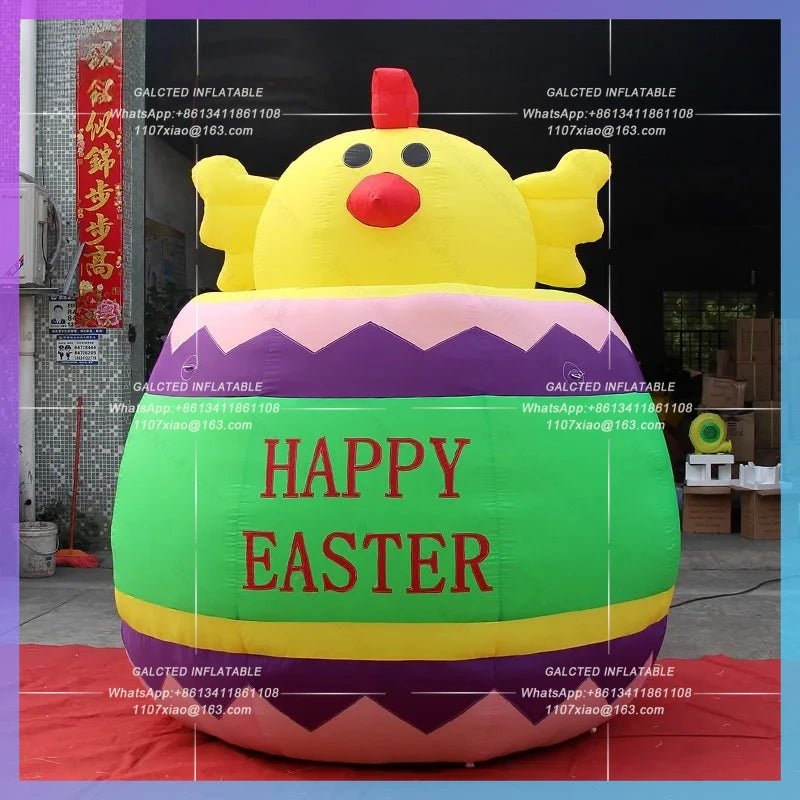 eggshell model for Easter party Inflatable Toys inflatable lucky chick out of  lovely blow up chick for advertising toys party