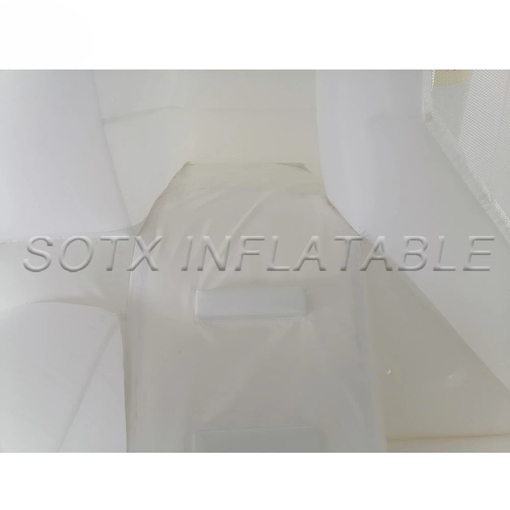 Ball Pit Pool Bouncy Castle For Party Good Selling Commercial Wedding White Bounce House Inflatable Bouncer With Slide And