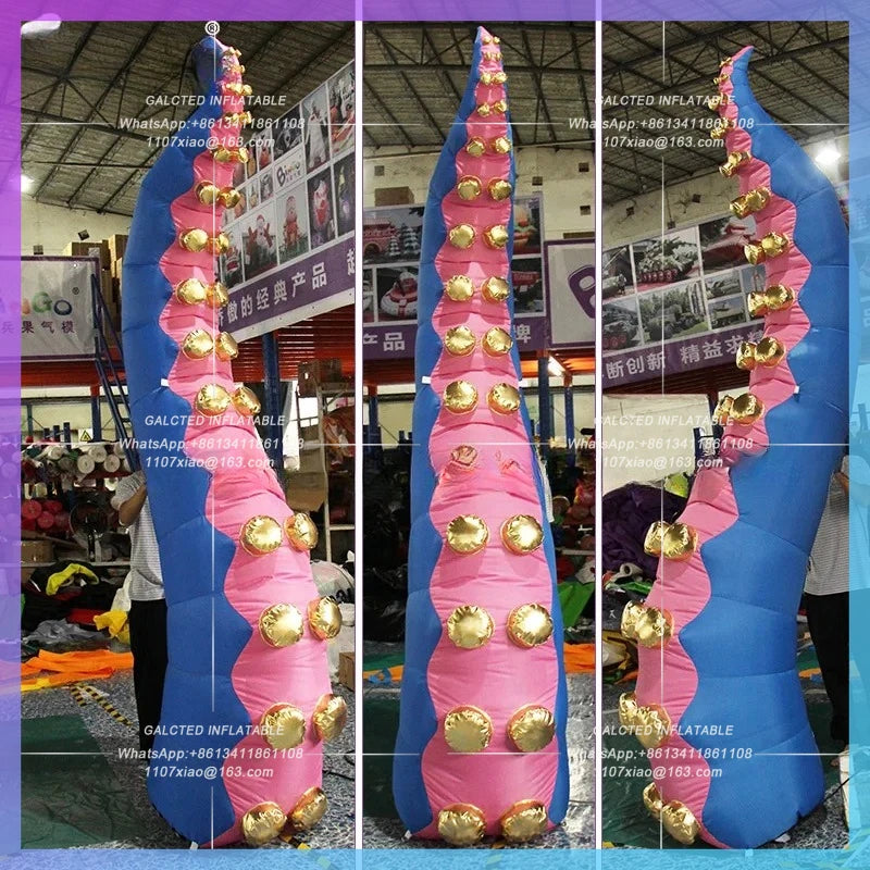 Inflatable Octopus Tentacles Blow Up 5mH 16.4Ft Tentacles Model For Event Party Show Decoration-Toys