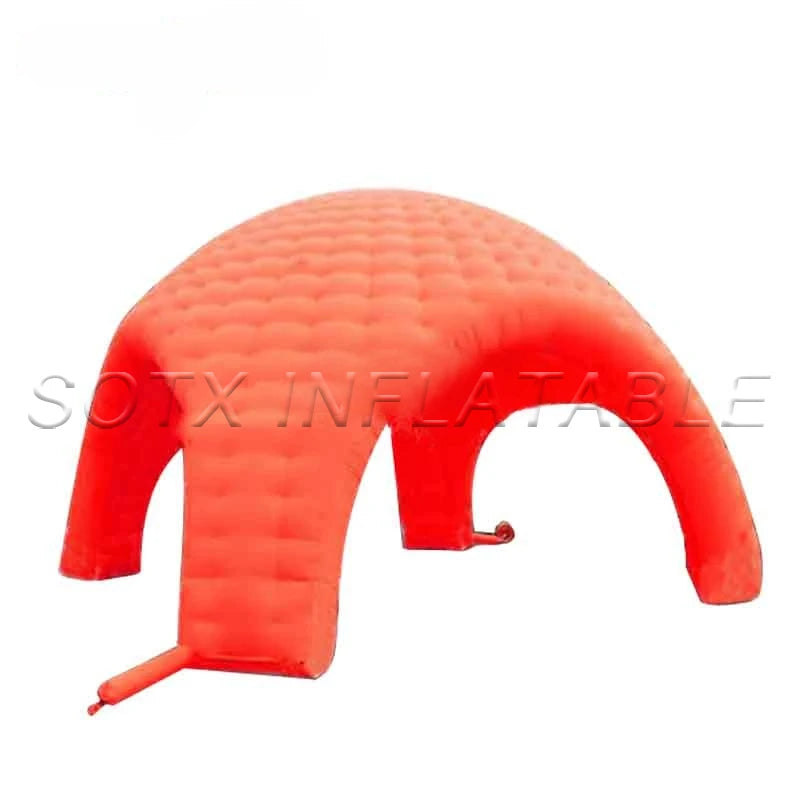 Advertising Promotion Decoration 8mDia. Inflatable Shelter Inflatable Air Dome Garage Tent Igloo Dome Trade Show Booth for