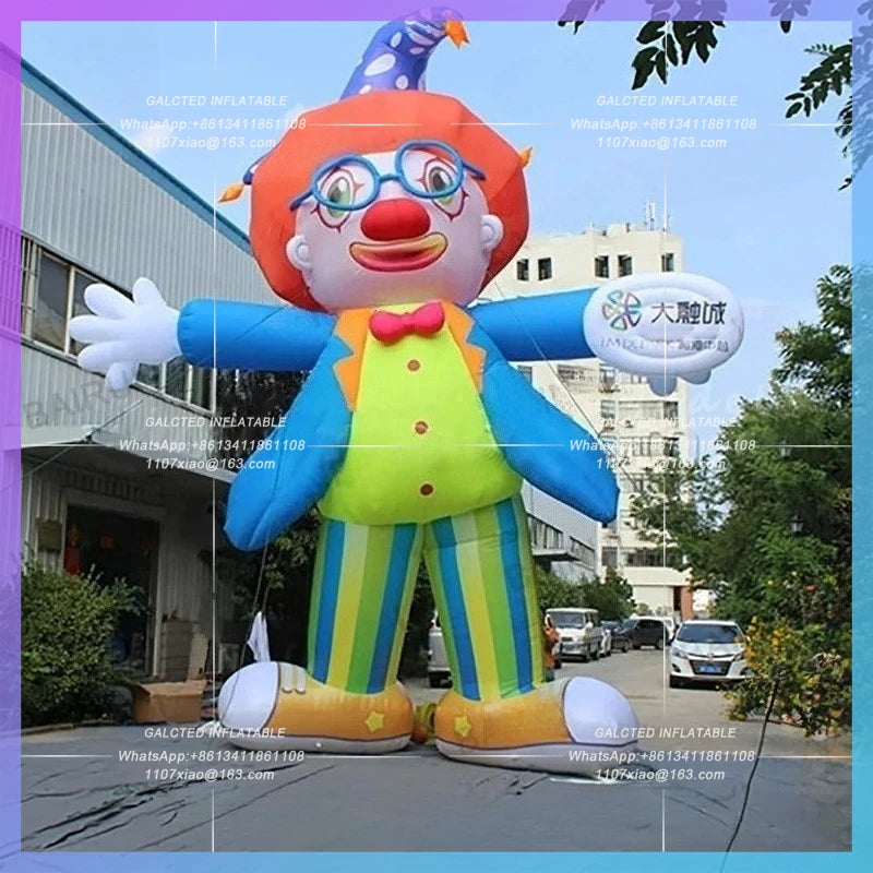 Holiday Shopping Mall Event Decoration Funny Inflatable Clown