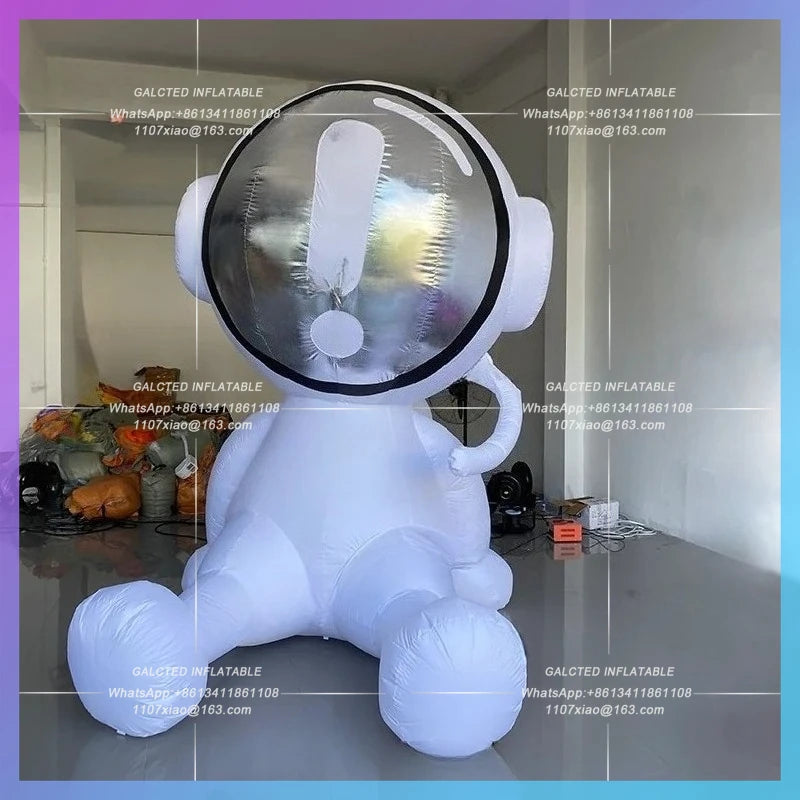 inflatable white astronaut portable inflatable huge astronaut character