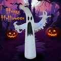 Inflatable Scary 4M Giant Halloween Flying Ghost With Build-In Led For Outdoor Halloween Party Yard, Garden, Lawn Decoration