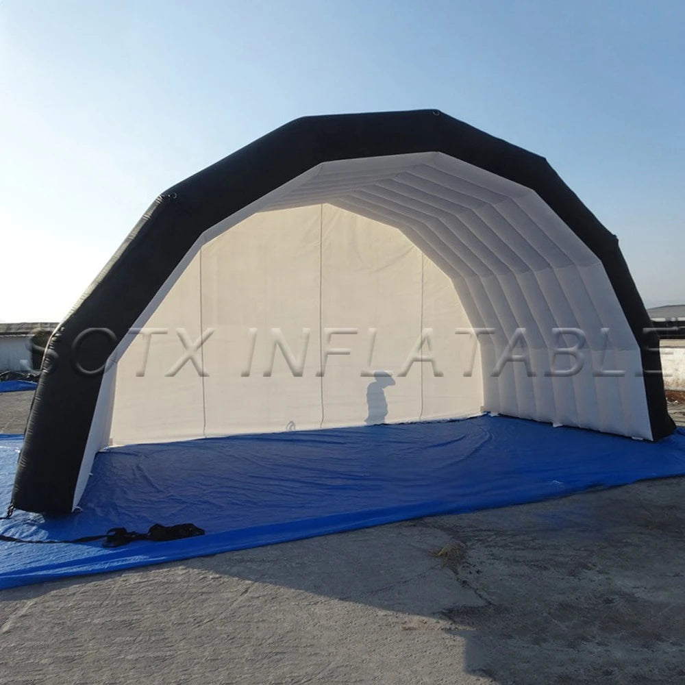 With Continuous Blower Personalized Dome Shaped Large Inflatable Stage Tent Luxury Marquee Disco Trade Show House Building