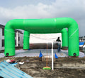 Trade Show Use 6mLx5.75mWx3mH Cool Green Four Legs Inflatable Tent For Commericial Event /