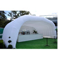 Event Tent Dj Backdrop Props Bespoke Inflatable Stage Cover With Big Opening Blow Up Inflatable Stage Roof Outdoor