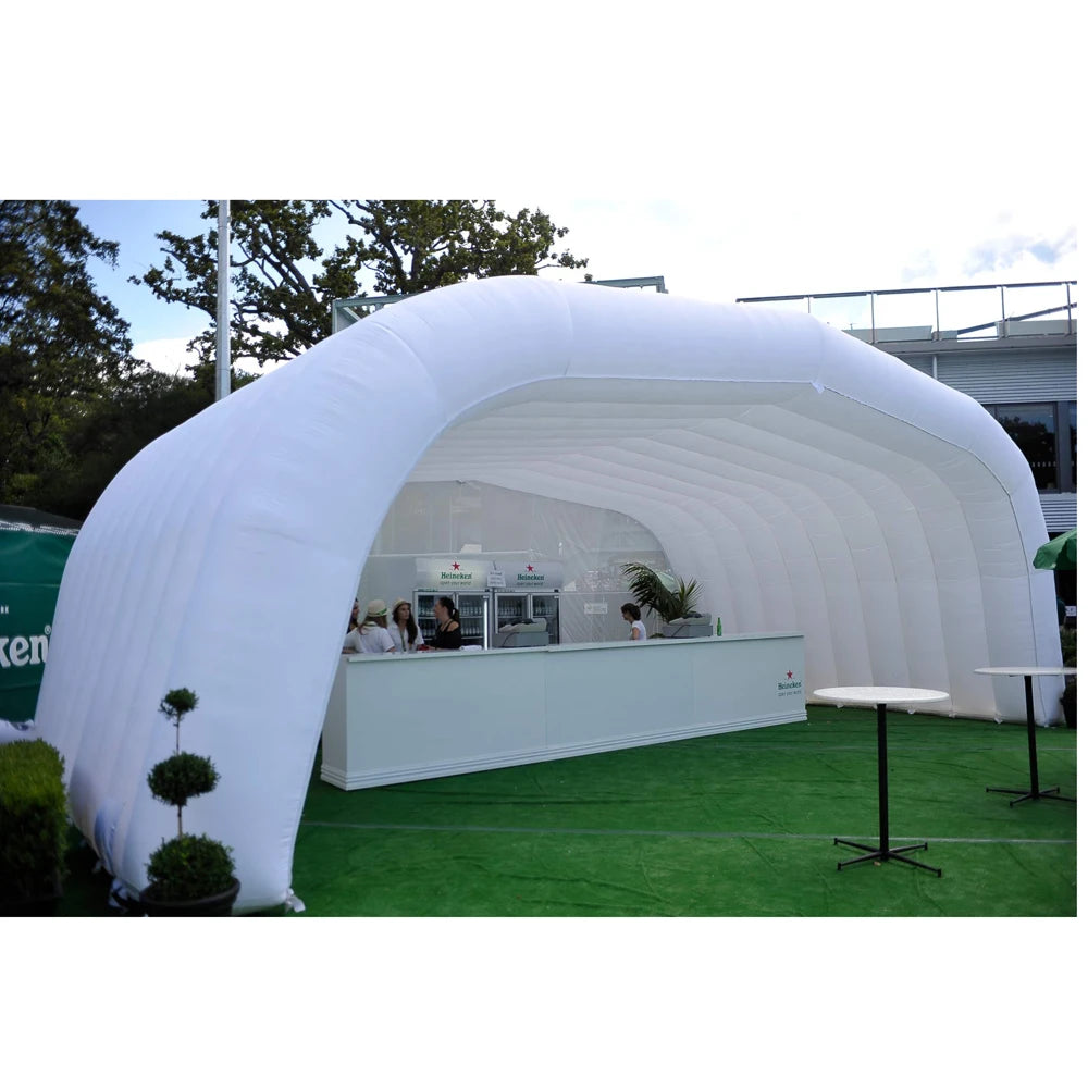 Event Tent Dj Backdrop Props Bespoke Inflatable Stage Cover With Big Opening Blow Up Inflatable Stage Roof Outdoor