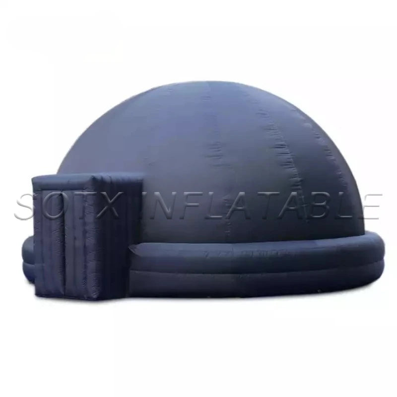 Teaching Planetarium Giant Inflatable Planetarium Dome Tent Planetarium Projection Dome with Floor Mat for Outdoor School