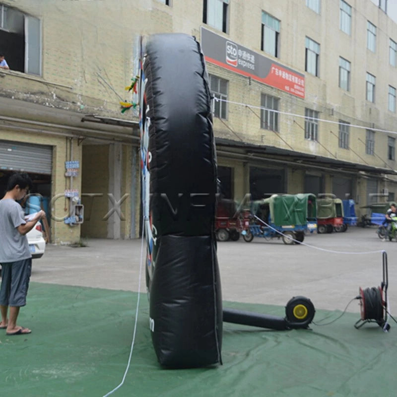 Dartboard Sport Game 3mH PVC Inflatable Soccer Darts Board Giant Outdoor Soccer Darts Board with Ball Blower for Kick