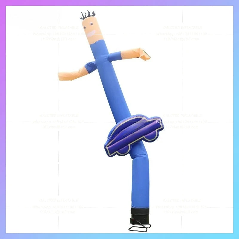 Inflatable Sky Dancer Advertising Inflatable Toys 6m/ 20ft High  Air Tube Man Blow Up Dancer for Outdoor Event-Toys