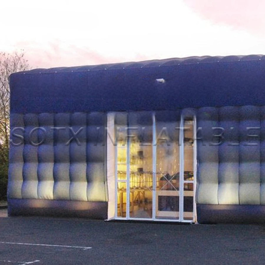 Party, Staff Lounge Quality Customized Inflatable Cube Square Tent, Inflatable Exhibition Tent, Air Rest Room Toy Tent for