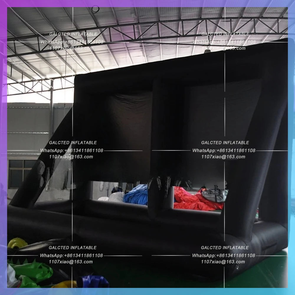 inflatable movie screen outdoor Brand new 10x8m giant inflatable TV projector screen with free delivery for outdoor film