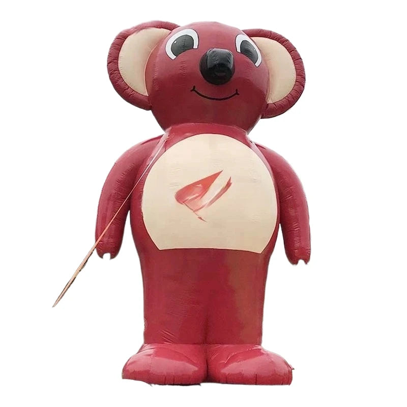 sale brown color 2018 Hot giant inflatable koala Australia animal cartoon inflatable raccoon for advertising