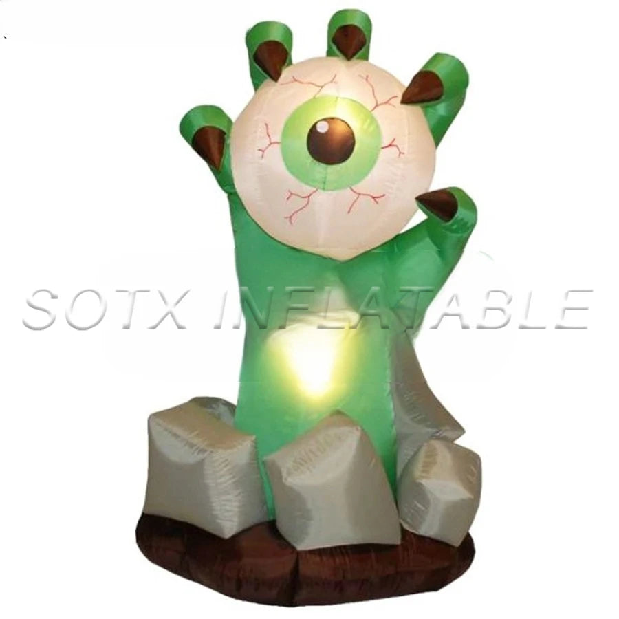 Decoration Made In China 2021 13ft Classic Outdoor Holiday Airblown Cartoon Inflatable Halloween Cyclops For Festival Home